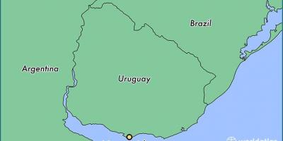 Карта Монтавідэа, Уругвай